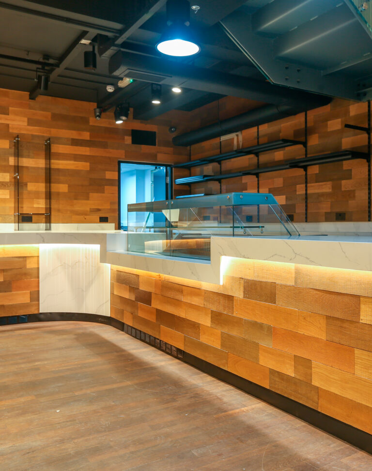 commercial joinery counter top.