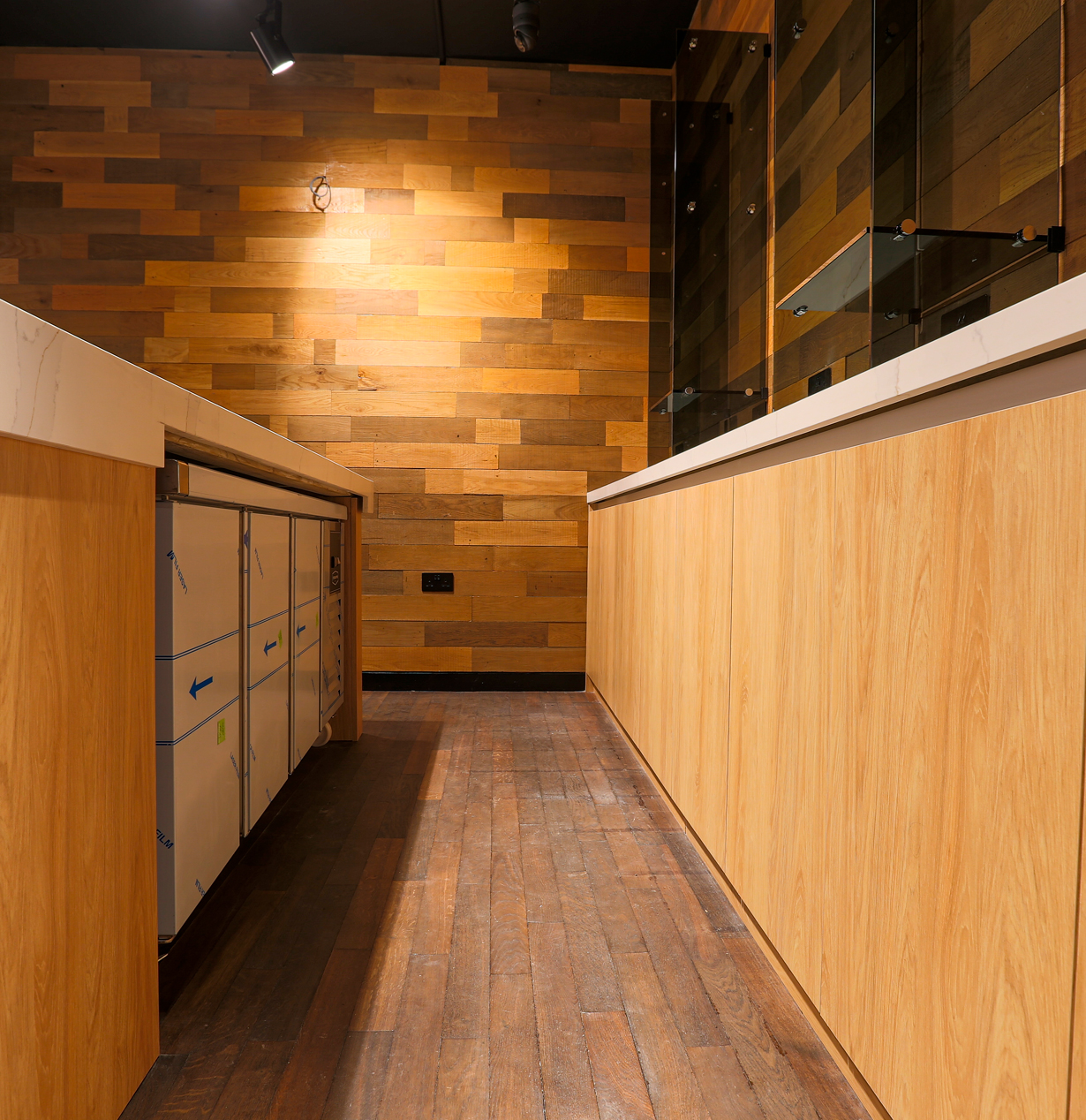 commercial joinery counter.