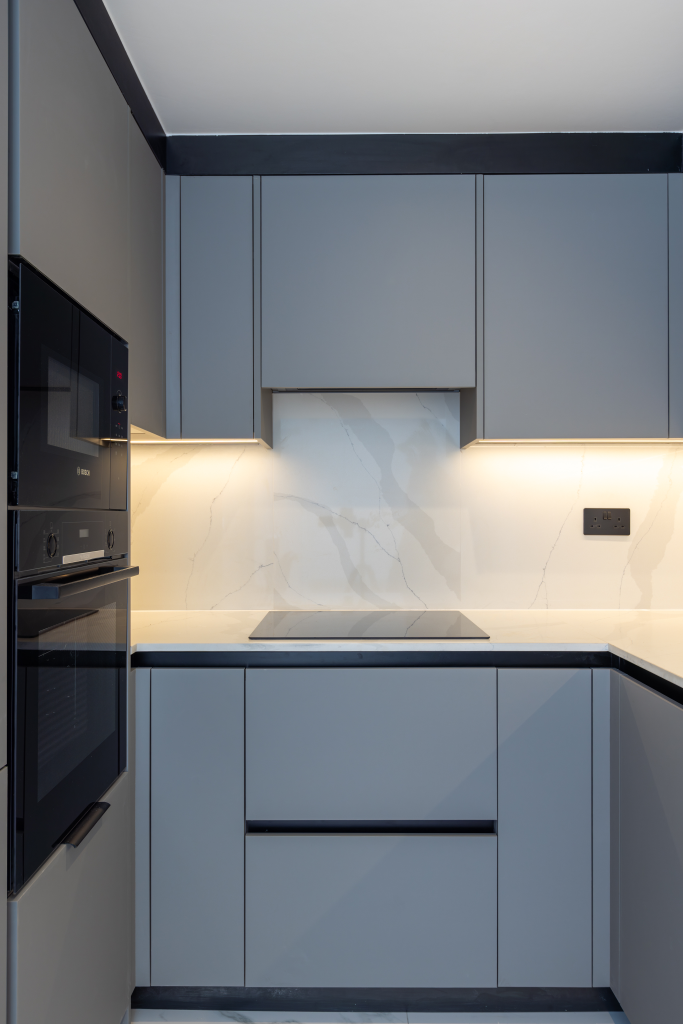 kitchen counter and extraction